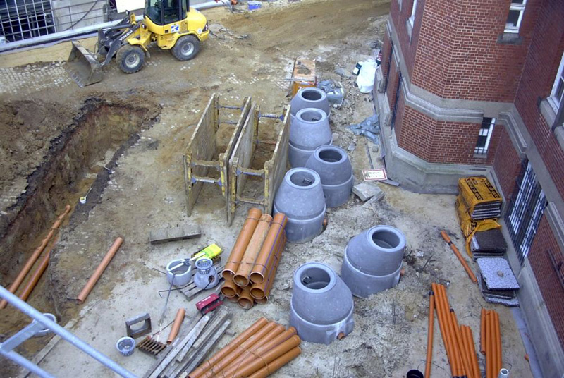 Betonfertigteilschächte